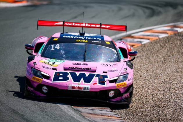 DTM, 3. + 4. Rennen Zandvoort 2026 14 Ferrari 296 GT3 EVO, EMIL FREY RACING: Matteo Cairoli- picture by Gruppe C Photography Zandvoort Circuit Park Zandvoort Noord-Holland Netherlands Copyright: xGruppexCxPhotographyx
