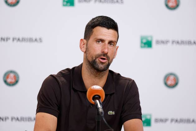 May 22, 2026, Paris, Paris, France: Novak DJOKOVIC (SRB) press conference, PK, Pressekonferenz during media day of the tennis Grand Slam of Roland Garros 2026, at Roland Garros Stadium - on May 22 2026 .Paris - France Paris France - ZUMAb253 20260522_zsp_b253_082 Copyright: xLoicxBaratouxx