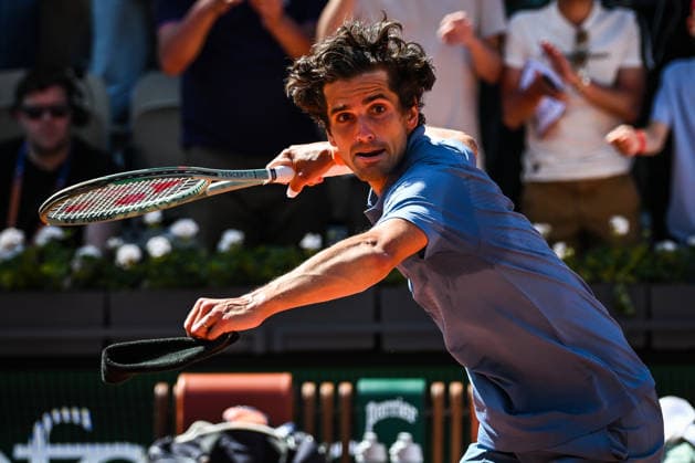 May 22, 2026, Paris, France, France: Pierre-Hugues HERBERT of France celebrates his victory during the fifth qualifying day of the Roland-Garros 2026, French Open 2026, Grand Slam tennis tournament at Roland-Garros Stadium on May 22, 2026 in Paris, France. Roland Garros 2026 - Qualifying Day 5  - ZUMAm308 20260522_zsp_m308_034 Copyright: xMatthieuxMirvillex