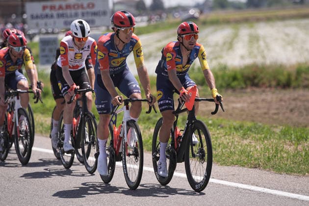 Italy™s Giulio Ciccone of Lidl-Trek during Stage 13 of the Giro d™Italia, from Alessandria to Verbania, Italy, Friday May 22, 2026.  Copyright: xMarcoxAlpozzi LaPressex