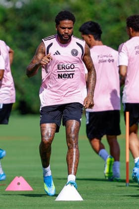 FORT LAUDERDALE, FL - MAY 22: Inter Miami defender Micael (16) is seen during an Inter Miami Training Session at Florida Blue Training Center on May 22, 2026 in Fort Lauderdale, Florida. (Photo by Chris Arjoon Icon Sportswire) SOCCER: MAY 22 Inter Miami CF Training EDITORIAL USE ONLY Icon2605220010016