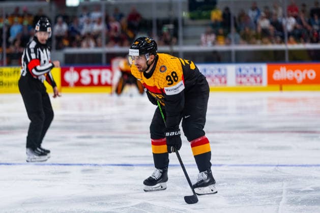 ZURICH, SWITZERLAND - MAY 22: Fabio Wagner (Germany, 38) during the Preliminary Round - Group A Match 33 between Germany and Hungary at the IIHF Ice hockey, Eishockey World Championship, WM, Weltmeisterschaft 2026, Swiss Life Arena on May 22, 2026 in Zurich, Switzerland. Zurich Switzerland Copyright: xTimoxSteinx