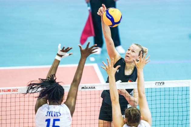 Volleyball, Women, Four Nations Cup, Germany - France