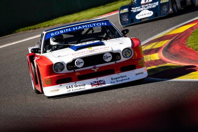 LE MANS CLASSIC SERIES 2026 - SPA-CLASSIC 83 CHASE-GARDENER Paul (gbr), Aston Martin DBS V8 RHAM 1 1977, GT2, Classic Endurance Racing 2, action during the 2026 Spa-Classic, 2nd round of the Le Mans Classic Series 2026, from May 22 to 24 in Circuit de Spa-Francorchamps, in Stavelot, Belgium - StavelotBelgium  Copyright: xDamienxSaulnierx