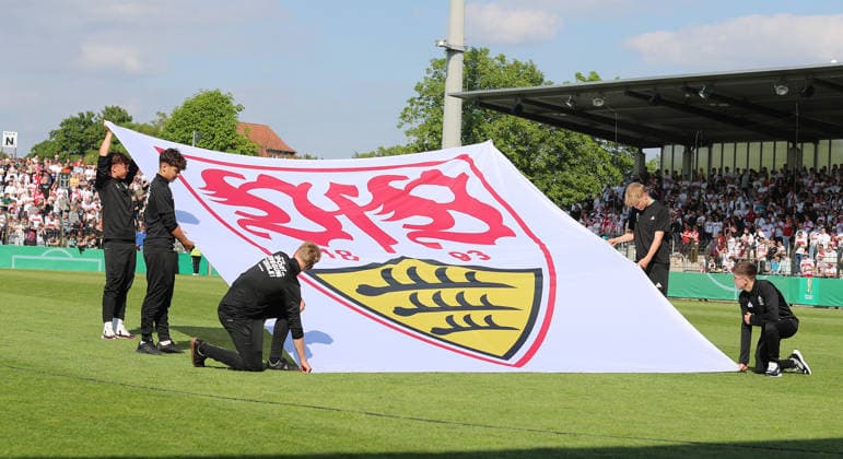 Berlin , Football final DFB Cup Juniors VfL Wolfsburg vs VfB Stuttgart ,