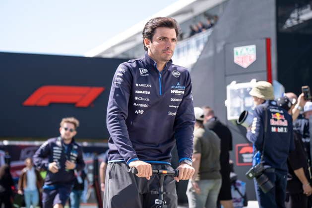 May 22, 2026, Montreal, Pq, CANADA: Williams driver Carlos Sainz, of Spain, arrives at the Formula One auto racing Canadian Grand Prix in Montreal on Friday, May 22, 2026. Canada News - May 22, 2026  - ZUMAc35_ 20260522_zaf_c35_021 Copyright: xChristopherxKatsarovx