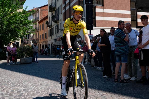 IPA84970250 - Sepp Kuss, TEAM VISMA LEASE A BIKE at the start of 13th stage of Giro d Italia 2026 from Alessandria, Italy, on may 22, 2026  Copyright: xSilviaxColombo IPAxSportx xx 84970250