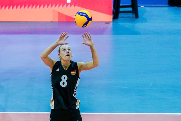 2026-05-22 Germany v France - Four Nations Cup APELDOORN, NETHERLANDS - MAY 22: Hannah Kohn of Germany during the Four Nations Cup match between Germany and France at Omnisport on May 22, 2026 in Apeldoorn, Netherlands. Apeldoorn Omnisport Netherlands Content not available for redistribution in The Netherlands directly or indirectly through any third parties. Copyright: xAndrexWeeningx