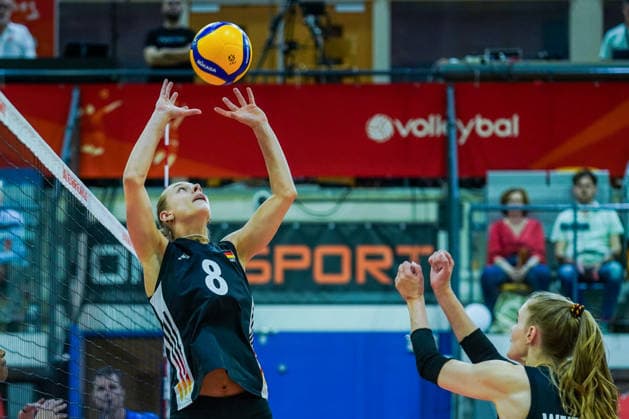 2026-05-22 Germany v France - Four Nations Cup APELDOORN, NETHERLANDS - MAY 22: Hannah Kohn of Germany during the Four Nations Cup match between Germany and France at Omnisport on May 22, 2026 in Apeldoorn, Netherlands. Apeldoorn Omnisport Netherlands Content not available for redistribution in The Netherlands directly or indirectly through any third parties. Copyright: xAndrexWeeningx