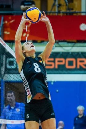 2026-05-22 Germany v France - Four Nations Cup APELDOORN, NETHERLANDS - MAY 22: Hannah Kohn of Germany during the Four Nations Cup match between Germany and France at Omnisport on May 22, 2026 in Apeldoorn, Netherlands. Apeldoorn Omnisport Netherlands Content not available for redistribution in The Netherlands directly or indirectly through any third parties. Copyright: xAndrexWeeningx