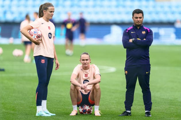 FC Barcelona training at Ullevaal Stadium for the Mesterliga final Oslo 20260522 FC Barcelonas Caroline Graham Hansen training at Ullevaal Stadium for the Mesterliga final Photo Jonas Been Henriksen NTB Oslo Norway EDITORIAL USE ONLY RESTRICTED USE FOR BETTING COMPANIES  Copyright: xJonasxBeenxHenriksenx xNTBx