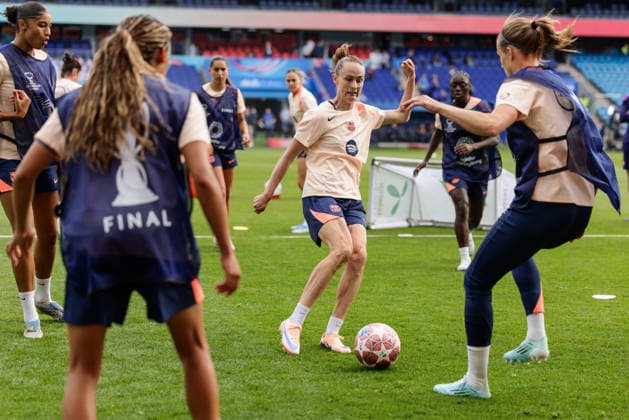 FC Barcelona training at Ullevaal Stadium for the Mesterliga final Oslo 20260522 FC Barcelonas Caroline Graham Hansen training at Ullevaal Stadium for the Mesterliga final Photo Jonas Been Henriksen NTB Oslo Norway EDITORIAL USE ONLY RESTRICTED USE FOR BETTING COMPANIES  Copyright: xJonasxBeenxHenriksenx xNTBx