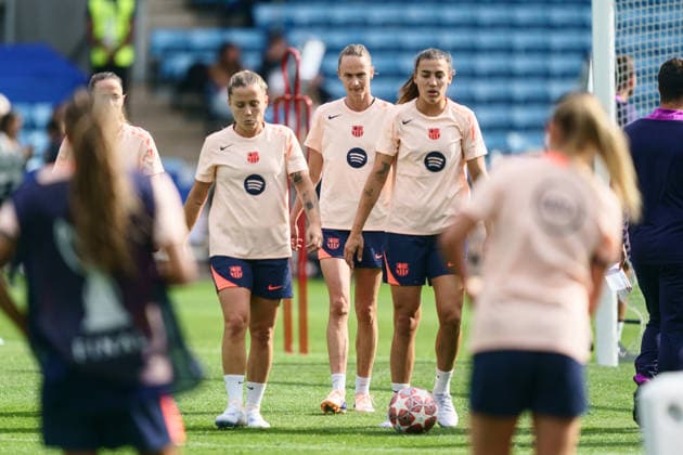 FC Barcelona training at Ullevaal Stadium for the Mesterliga final Oslo 20260522 FC Barcelonas Caroline Graham Hansen training at Ullevaal Stadium for the Mesterliga final Photo Jonas Been Henriksen NTB Oslo Norway EDITORIAL USE ONLY RESTRICTED USE FOR BETTING COMPANIES  Copyright: xJonasxBeenxHenriksenx xNTBx