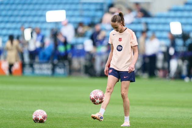 FC Barcelona training at Ullevaal Stadium for the Mesterliga final Oslo 20260522 FC Barcelonas Caroline Graham Hansen training at Ullevaal Stadium for the Mesterliga final Photo Jonas Been Henriksen NTB Oslo Norway EDITORIAL USE ONLY RESTRICTED USE FOR BETTING COMPANIES  Copyright: xJonasxBeenxHenriksenx xNTBx