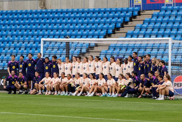 FC Barcelona training at Ullevaal Stadium for the Mesterliga final Oslo 20260522 FC Barcelona training at Ullevaal Stadium for the Mesterliga final Photo Jonas Been Henriksen NTB Oslo Norway EDITORIAL USE ONLY RESTRICTED USE FOR BETTING COMPANIES  Copyright: xJonasxBeenxHenriksenx xNTBx