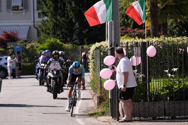 Italy™s Alberto Bettiol of XDS Astana Team during Stage 13 of the Giro d™Italia, from Alessandria to Verbania, Italy, Friday, May 22, 2026.  Copyright: xMarcoxAlpozzi LaPressex