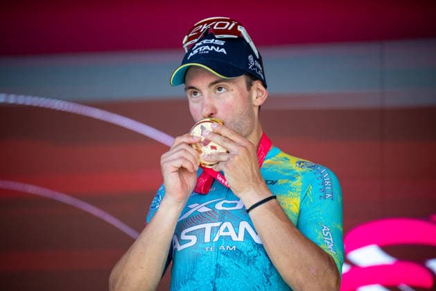 CYCLING - Giro d Italia - Stage 13 - Alessandria - Verbania Photo by IPA ABACAPRESS.COM84971054 - Alberto Bettiol of XDS Astana Team 109th Giro d Italia 2026 - Stage 13 from Alessandria to Verbania on May 22, 2026 in Verbania, Italy Verbania Italy  Copyright: xIPAxSport ABACAx