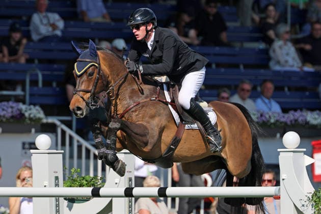 Daniel Coyle IRL with horse Farrel, 1 place, winner, 1 qualifier Rolex Grand Prix, CSI5 show jumping test fault time, World Equestrian Festival, TSCHIO Aachen 2026, TSCHIO instead of CHIO 2026, Aachener Soers, 22 to 24 May 2026, equestrian sport, 22 05 2026, Aachener Soers Germany
