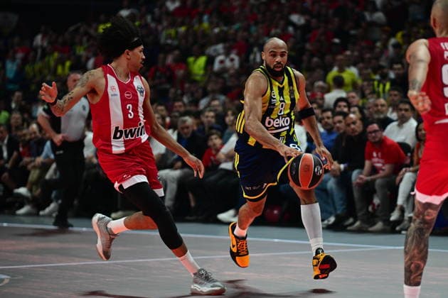 Olympiacos Piraeus v Fenerbahce Beko Istanbul Euroleague Final Four Talen Horton Tucker of Fenerbahce during the Euroleague match, Final Four Semifinal between Olympiacos Piraeus v Fenerbahce Beko Istanbul played at ATHENS Telekom Center Athens Stadium on May 22nd 2026 in Athens Greece Athens Greece Basketball Copyright: xLatoxKlodianx xAgenciaxLOFx