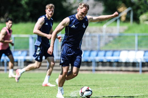 Sport, Football, 3 League Season 2025 2026 Training MSV Duisburg 22 05 2026, Training ground MSV Duisburg Florian Krüger MSV Duisburg, 26 Duisburg Training ground MSV Duisburg North Rhine-Westphalia Germany