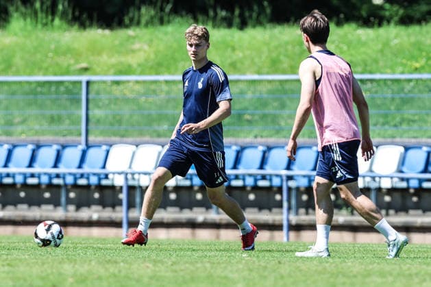 Sport, Football, 3 League Season 2025 2026 Training MSV Duisburg 22 05 2026, Training ground MSV Duisburg Dominik Kother MSV Duisburg, 31 Duisburg Training ground MSV Duisburg North Rhine-Westphalia Germany
