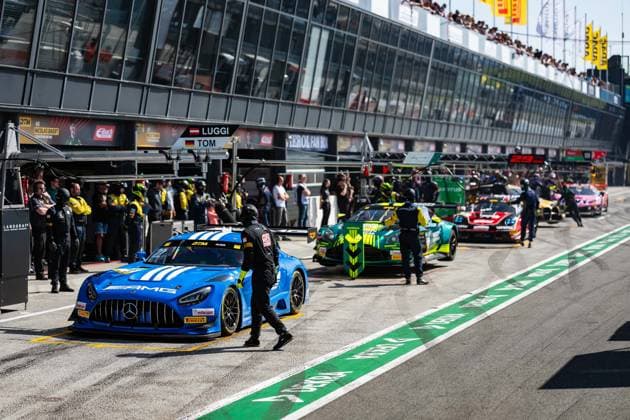 DTM, 3. + 4. Rennen Zandvoort 2026 22 Mercedes-AMG GT3 EVO, Landgraf Motorsport: Lucas Auer- picture by Gruppe C Photography Zandvoort Circuit Park Zandvoort Noord-Holland Netherlands Copyright: xGruppexCxPhotographyx