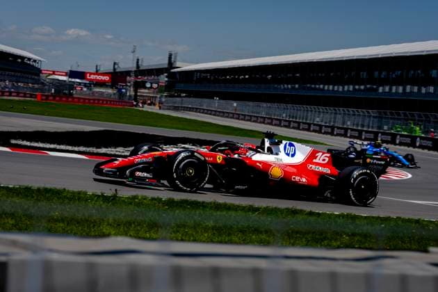 MONTREAL Formula 1 driver Charles Leclerc of Scuderia Ferrari HP during the Formula 1 Canada Race at the Circuit Gilles Villeneuve on May 22, 2026 in Montreal, Canada Photo by DeFodi Images