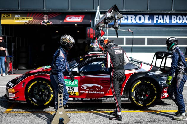 DTM, 3. + 4. Rennen Zandvoort 2026 29 Porsche 911 GT3 R (992), Land Motorsport: Bastian Buus- picture by Gruppe C Photography Zandvoort Circuit Park Zandvoort Noord-Holland Netherlands Copyright: xGruppexCxPhotographyx