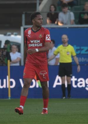 22 05 2026, Ried im Innkreis, AUT, On the road in Upper Austria, SV Oberbank Ried Rapid Vienna, Austrian Football League, ADMIRAL Bundesliga, in the picture Petter Noaskhare Dahl, Rapid,