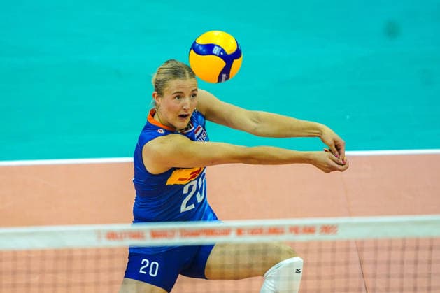 2026-05-22 Netherlands v Ukraine - Four Nations Cup APELDOORN, NETHERLANDS - MAY 22: Jet Kok of The Netherlands during the Four Nations Cup match between Netherlands and Ukraine at Omnisport on May 22, 2026 in Apeldoorn, Netherlands. Apeldoorn Omnisport Netherlands Content not available for redistribution in The Netherlands directly or indirectly through any third parties. Copyright: xAndrexWeeningx