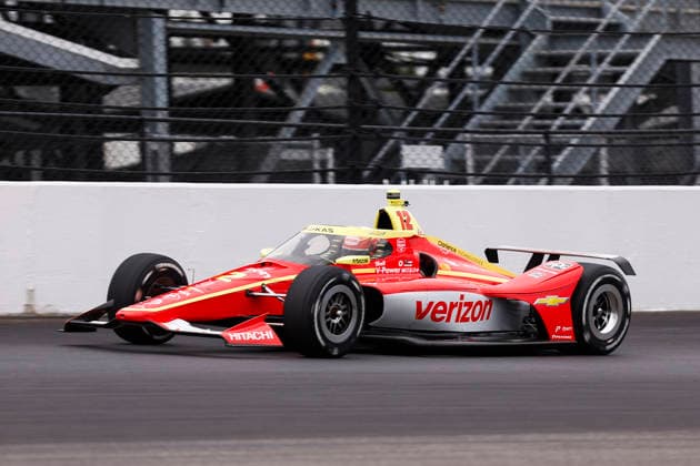 INDIANAPOLIS, IN - MAY 22: David Malukas, David Malukas of the 12 Verizon Team Penske Chevrolet during practice for the NTT IndyCar, Indy Car, IRL, USA Series Miller Light Carb Day on May 22, 2026 at Indianapolis Motor Speedway in Indianapolis, IN. (Photo by Jeffrey Brown Icon Sportswire) AUTO: MAY 22 NTT IndyCar Series Miller Lite Carb Day EDITORIAL USE ONLY Icon052226003