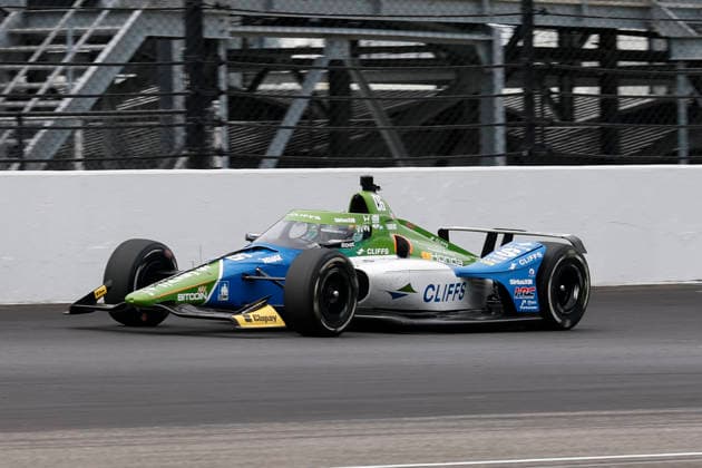 INDIANAPOLIS, IN - MAY 22: Helio Castroneves (06) Meyer Shank Racing Honda during practice for the NTT IndyCar, Indy Car, IRL, USA Series Miller Light Carb Day on May 22, 2026 at Indianapolis Motor Speedway in Indianapolis, IN. (Photo by Jeffrey Brown Icon Sportswire) AUTO: MAY 22 NTT IndyCar Series Miller Lite Carb Day EDITORIAL USE ONLY Icon052226026