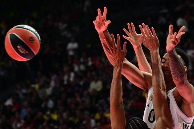 Valencia Basket v Real Madrid Euroleague Final Four Trey Lyles of Real Madrid during the Euroleague match, Final Four Semifinal between Valencia Basket v Real Madrid played at ATHENS Telekom Center Athens Stadium on May 22nd 2026 in Athens Greece Athens Greece Basketball *** Valencia Basket v Real Madrid Euroleague Final Four Trey Lyles of Real Madrid during the Euroleague match, Final Four Semifinal between Valencia Basket v Real Madrid played at ATHENS Telekom Center Athens Stadium on May 22nd 2026 in Athens Greece Athens Greece Basketball Copyright: xAgenciaxLOFx