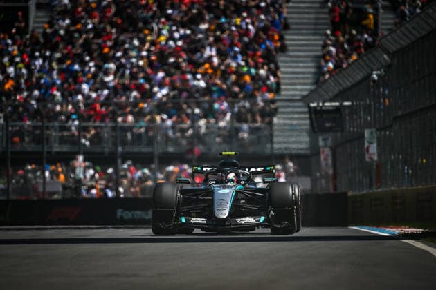 F1 - CANADIAN GRAND PRIX 2026 12 KIMI ANTONELLI Andrea (ita), Mercedes AMG F1 Team W17, action during the Formula 1 Grand Prix du Canada 2026, 5th round of the 2026 Formula One World Championship, WM, Weltmeisterschaft from May 22 to 24, 2026 on the Circuit Gilles Villeneuve, in MontrÃ al, Canada - MontrÃ alCanada  Copyright: xDPPIx