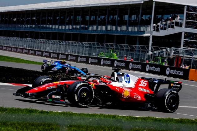 MONTREAL Formula 1 driver Charles Leclerc of Scuderia Ferrari HP during the Formula 1 Canada Race at the Circuit Gilles Villeneuve on May 22, 2026 in Montreal, Canada Photo by DeFodi Images