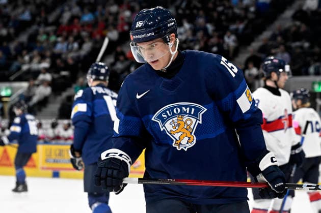 LKS 20260522 Anton Lundell of Finland during the 2026 IIHF Ice hockey, Eishockey World Championships preliminary round group A match between Finland and Great Britain in Zurich on May 22th, 2026. - RONI REKOMAA Zürich Switzerland 2lPKKbddWWI  Copyright: xRonixRekomaax 2lPKKbddWWI