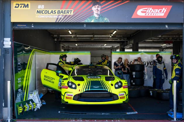 DTM, 3. + 4. Rennen Zandvoort 2026 8 Aston Martin Vantage AMR GT3 EVO, Comtoyou Racing: Nicolas Baert- picture by Gruppe C Photography Zandvoort Circuit Park Zandvoort Netherlands Copyright: xGruppexCxPhotographyx