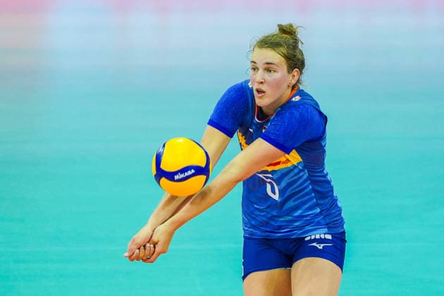 2026-05-22 Netherlands v Ukraine - Four Nations Cup APELDOORN, NETHERLANDS - MAY 22: Jolien Knollema of The Netherlands during the Four Nations Cup match between Netherlands and Ukraine at Omnisport on May 22, 2026 in Apeldoorn, Netherlands. Apeldoorn Omnisport Netherlands Content not available for redistribution in The Netherlands directly or indirectly through any third parties. Copyright: xAndrexWeeningx