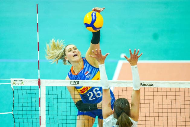 2026-05-22 Netherlands v Ukraine - Four Nations Cup APELDOORN, NETHERLANDS - MAY 22: Elles Dambrink of The Netherlands during the Four Nations Cup match between Netherlands and Ukraine at Omnisport on May 22, 2026 in Apeldoorn, Netherlands. Apeldoorn Omnisport Netherlands Content not available for redistribution in The Netherlands directly or indirectly through any third parties. Copyright: xAndrexWeeningx
