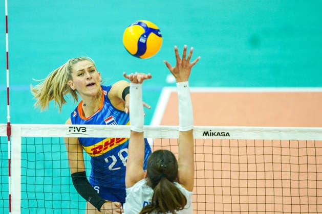2026-05-22 Netherlands v Ukraine - Four Nations Cup APELDOORN, NETHERLANDS - MAY 22: Elles Dambrink of The Netherlands during the Four Nations Cup match between Netherlands and Ukraine at Omnisport on May 22, 2026 in Apeldoorn, Netherlands. Apeldoorn Omnisport Netherlands Content not available for redistribution in The Netherlands directly or indirectly through any third parties. Copyright: xAndrexWeeningx