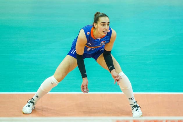 2026-05-22 Netherlands v Ukraine - Four Nations Cup APELDOORN, NETHERLANDS - MAY 22: Laura Jansen of The Netherlands during the Four Nations Cup match between Netherlands and Ukraine at Omnisport on May 22, 2026 in Apeldoorn, Netherlands. Apeldoorn Omnisport Netherlands Content not available for redistribution in The Netherlands directly or indirectly through any third parties. Copyright: xAndrexWeeningx