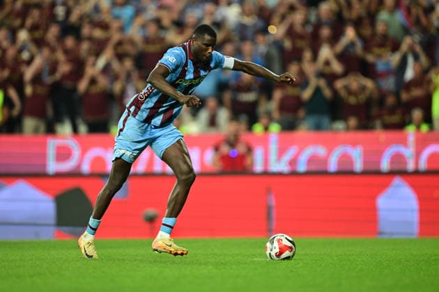 Trabzonspor v TUMOSAN Konyaspor - Turkish Cup Final ANTALYA, TURKIYE - MAY 22: Paul Onuachu of Trabzonspor scores a goal during the Turkish Cup final between Trabzonspor and TUMOSAN Konyaspor at Corendon Airlines Park Antalya Stadium in Antalya, Turkiye on May 22, 2026. Orhan Cicek Anadolu Antalya Turkey. Editorial use only. Please get in touch for any other usage.  Copyright: x2026xAnadoluxOrhanxCicekx