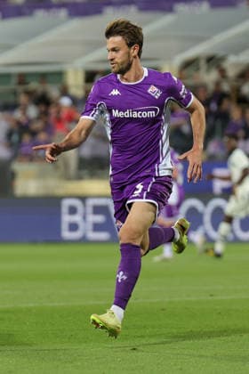 ACF Fiorentina v Atalanta - Campionato Serie A Daniele Rugani of ACF Fiorentina in action during the Italian Serie A football match between ACF Fiorentina and Atalanta, on May 22 ,2026 at the Artemio-Franchi stadium in Florence. Firenze FI Italy  Copyright: xAndreaxMartinix originalFilename:martini-acffiore260522_npylE.jpg