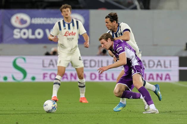 ACF Fiorentina v Atalanta - Campionato Serie A Marco Brescianini of ACF Fiorentina in action during the Italian Serie A football match between ACF Fiorentina and Atalanta, on May 22 ,2026 at the Artemio-Franchi stadium in Florence. Firenze FI Italy  Copyright: xAndreaxMartinix originalFilename:martini-acffiore260522_npYW2.jpg