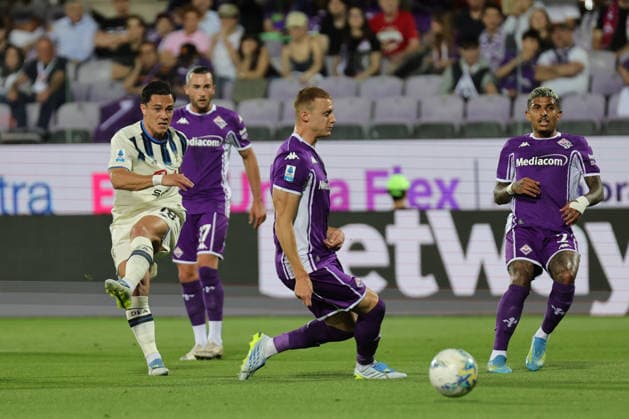 ACF Fiorentina v Atalanta - Campionato Serie A Giacomo Raspadori of Atalanta attempts a shot on goal the Italian Serie A football match between ACF Fiorentina and Atalanta, on May 22 ,2026 at the Artemio-Franchi stadium in Florence. Firenze FI Italy  Copyright: xAndreaxMartinix originalFilename:martini-acffiore260522_npijP.jpg