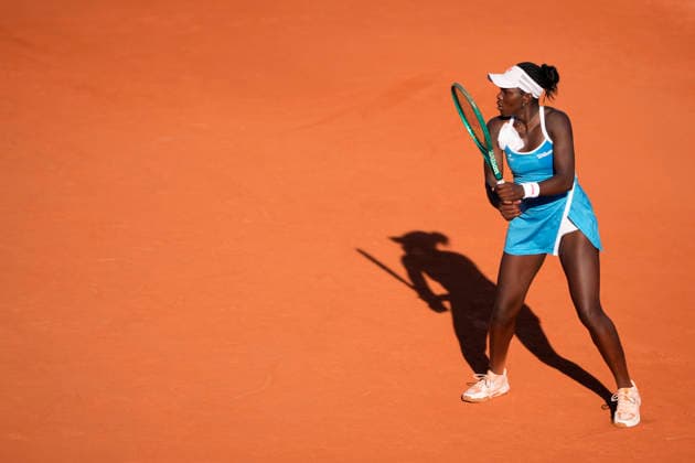 2026 WTA, Tennis Damen Strasbourg 500 - Semi Finals (Day 6) Mboko (CAN) V Cristain (ROU) (3rd Set) Victoria Mboko in action during the semifinal at the 2026 WTA Internationaux de Strasbourg Women s tennis tournament at the Tennis Club de Strasbourg in Strasbourg, France, on May 22, 2026. Strasbourg France  Copyright: xOwenxHammondx originalFilename:hammond-2026wtai260522_npgUK.jpg