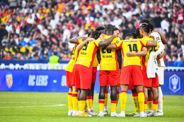 FOOTBALL : RC Lens vs OGC Nice - Coupe de France - Finale - 22 05 2026 Equipe du RC Lens Saint DenisFrance  Copyright: xBaptistexAutissierx
