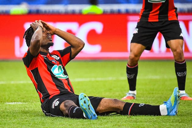 FOOTBALL : RC Lens vs OGC Nice - Coupe de France - Finale - 22 05 2026 Elye Wahi (OGC Nice) Saint DenisFrance  Copyright: xBaptistexAutissierx
