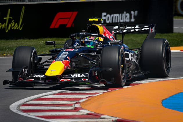 (6) Isack Hadjar - Oracle Red Bull Racing during the Free Practice of Formula 1 AWS Canadian Grand Prix 2026 at Circuit Gilles Villeneuve in Montreal, Canada. Round 7 of the 2026 FIA Formula One World Championship, WM, Weltmeisterschaft held May 22-24, 2026. The Circuit Gilles Villeneuve on Ile Notre-Dame in Montreal, named after the legendary Ferrari driver, hosts the Sprint format for the seventh round. This event weekend features the F1 Sprint format, with a Sprint Shootout and Sprint Race in addition to the standard qualifying session and Grand Prix. Formula 1 AWS Canadian Grand Prix 2026 - Round 7 - Circuit Gilles Villeneuve F1-2026-R07-CAN