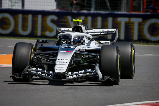 (77) Valtteri Bottas - Cadillac Formula 1 Team during the Free Practice of Formula 1 AWS Canadian Grand Prix 2026 at Circuit Gilles Villeneuve in Montreal, Canada. Round 7 of the 2026 FIA Formula One World Championship, WM, Weltmeisterschaft held May 22-24, 2026. The Circuit Gilles Villeneuve on Ile Notre-Dame in Montreal, named after the legendary Ferrari driver, hosts the Sprint format for the seventh round. This event weekend features the F1 Sprint format, with a Sprint Shootout and Sprint Race in addition to the standard qualifying session and Grand Prix. Formula 1 AWS Canadian Grand Prix 2026 - Round 7 - Circuit Gilles Villeneuve F1-2026-R07-CAN